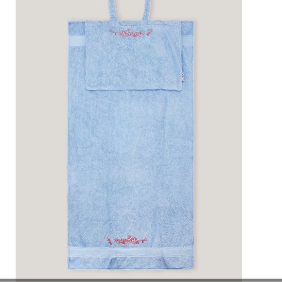 BEACH TERRY TOWEL BAG PEACH FUZZ ONE SIZE - Picture 3 of 4